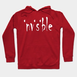 I is Invisible Chronic Illness Spoon Theory Typography Hoodie